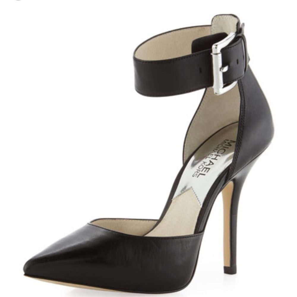 Michael Kors Brinkley Ankle Strap Heels.
